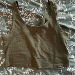 Wild Fable Olive Green Tank Top